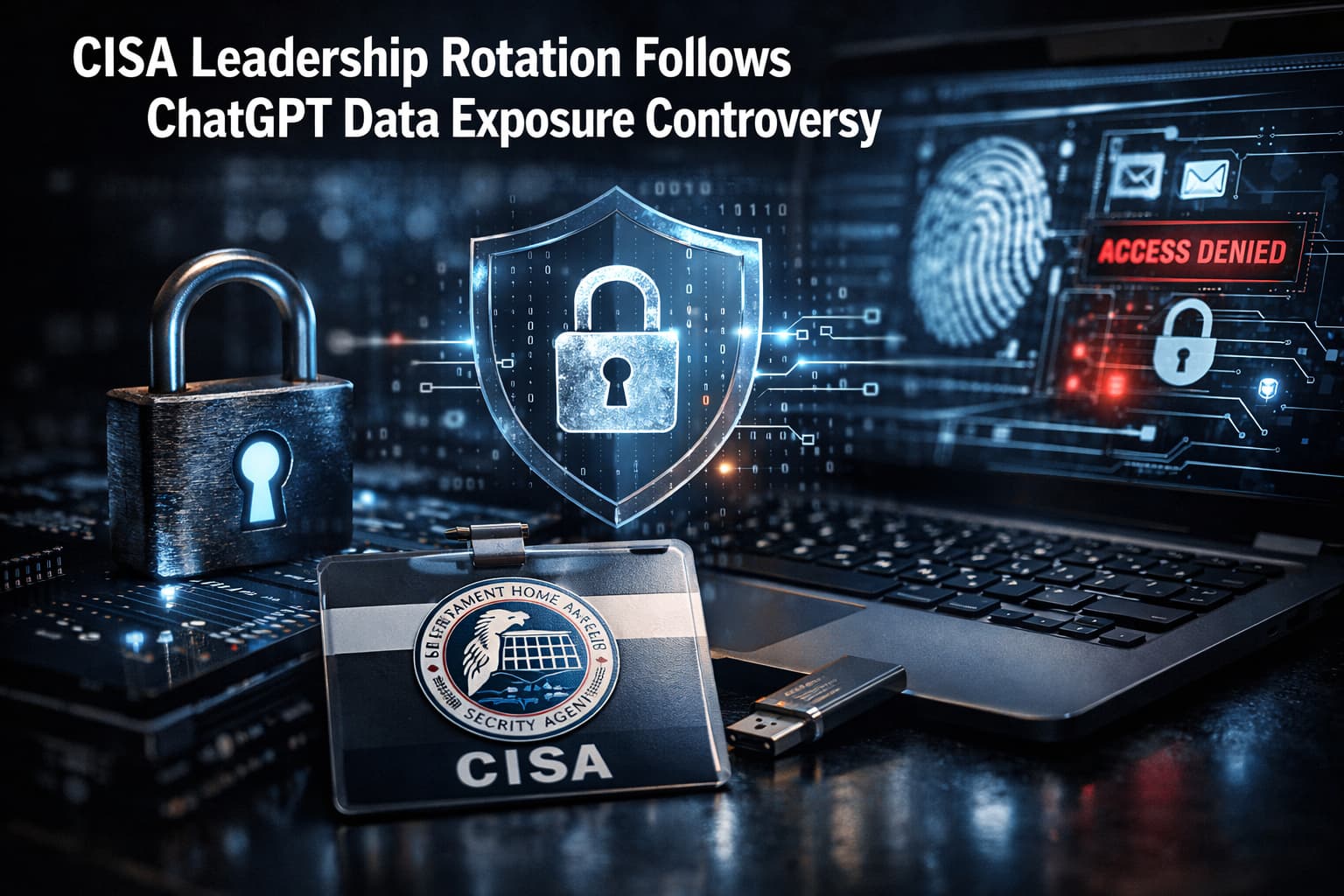CISA Leadership Rotation Follows ChatGPT Data Exposure Controversy