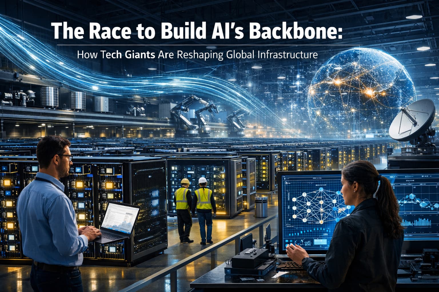 The Race to Build AI's Backbone: How Tech Giants Are Reshaping Global Infrastructure