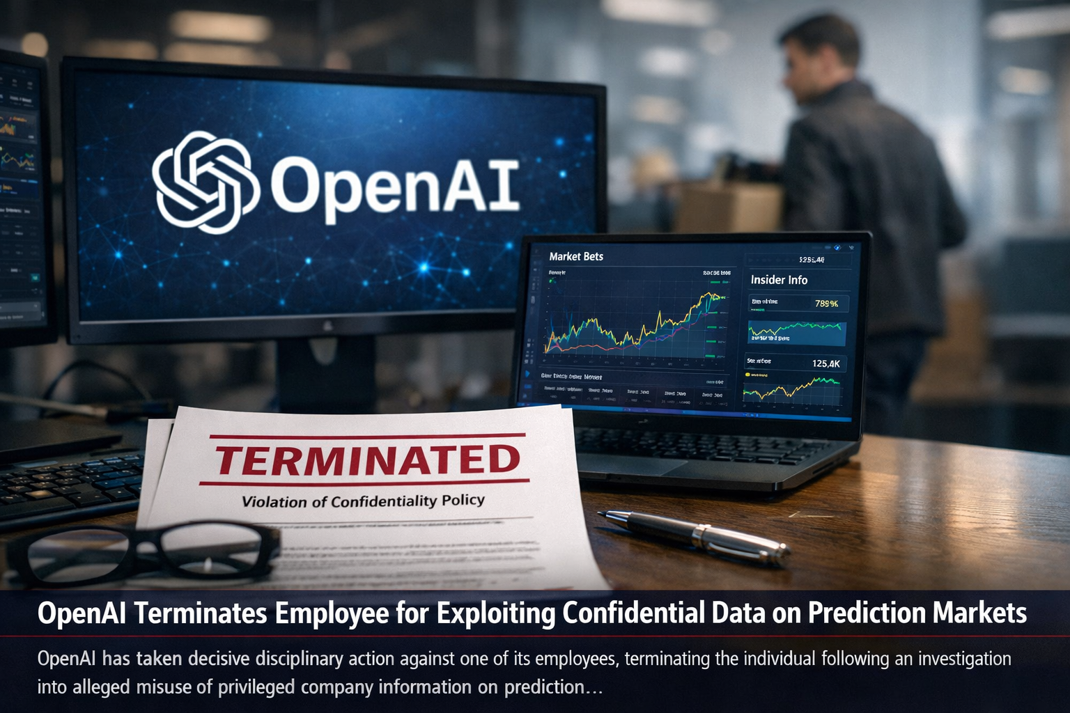 OpenAI Terminates Employee for Exploiting Confidential Data on Prediction Markets