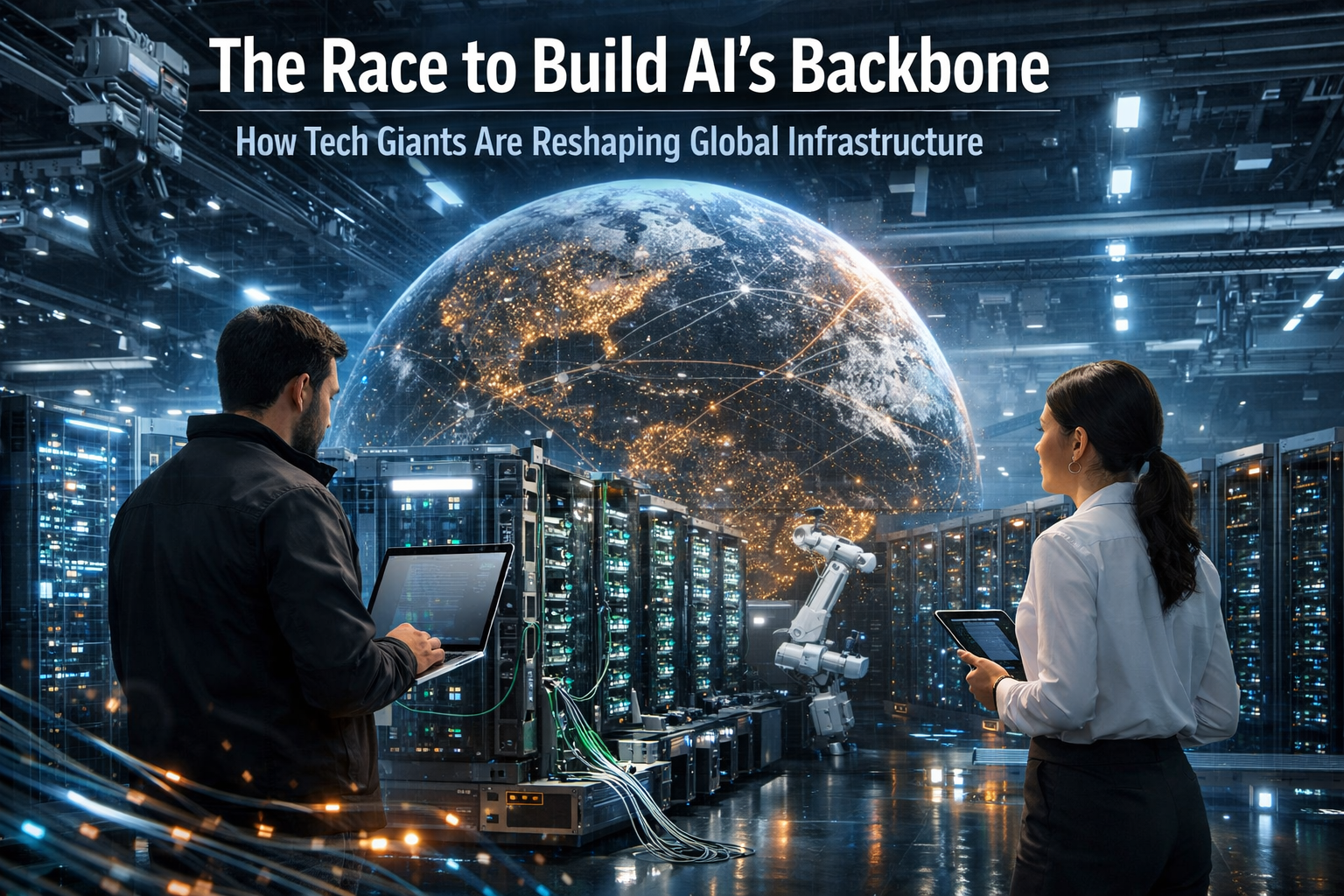 The Race to Build AI's Backbone: How Tech Giants Are Reshaping Global Infrastructure